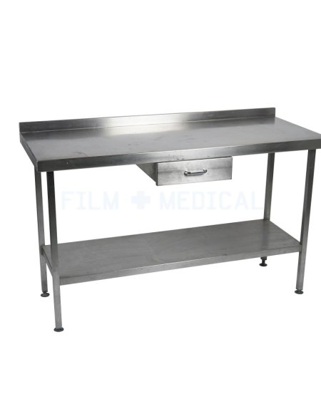 Steel Table With Draw